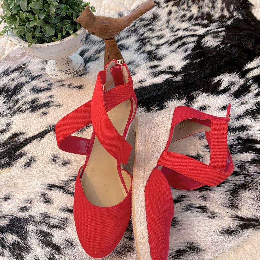 Talbots’ Espadrilles-Wedges